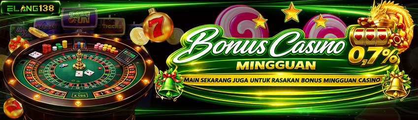 BONUS MINGGUAN LIVE CASINO